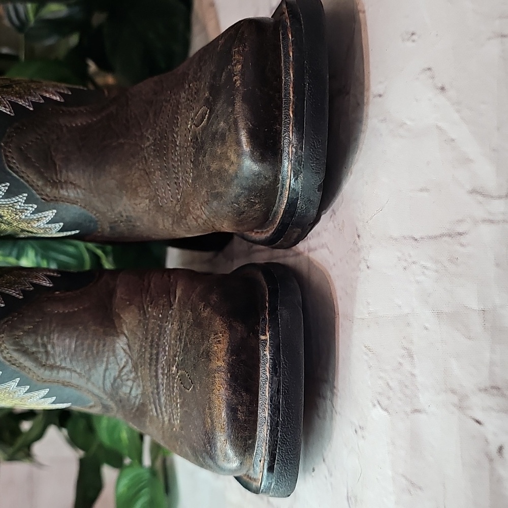 Ariat Kids' Workhog Square Toe Boots 1.5 - Picture 9 of 12